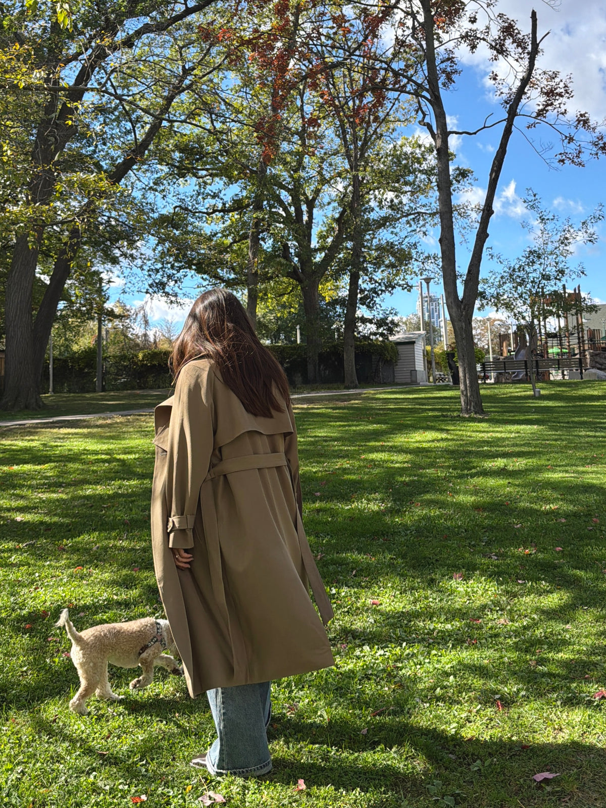HATTIE Long trench