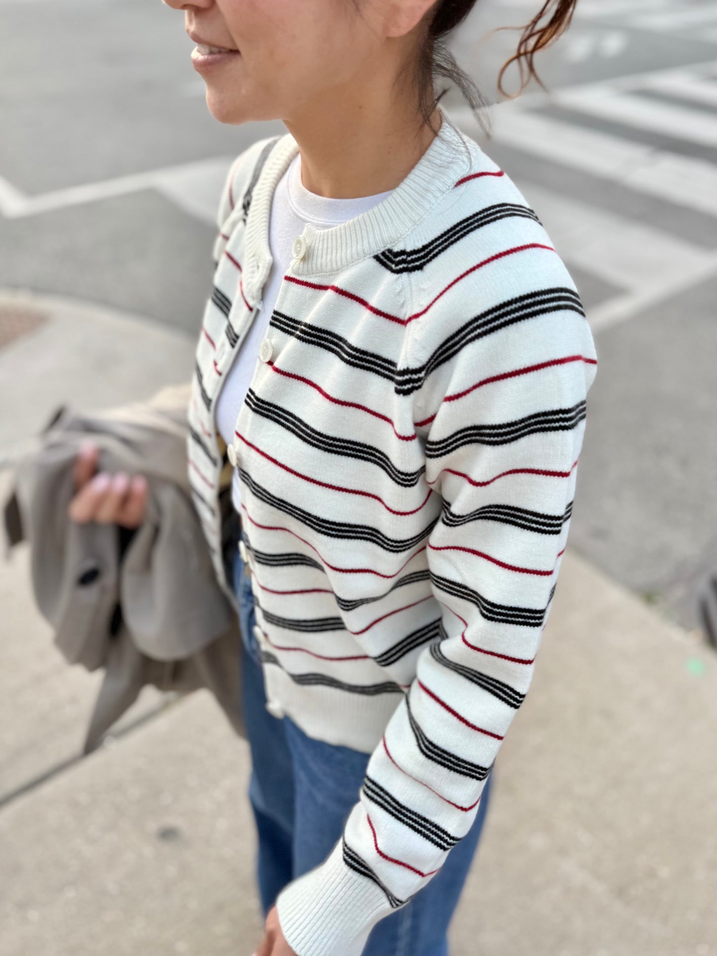 RUBA Stripe cardigan