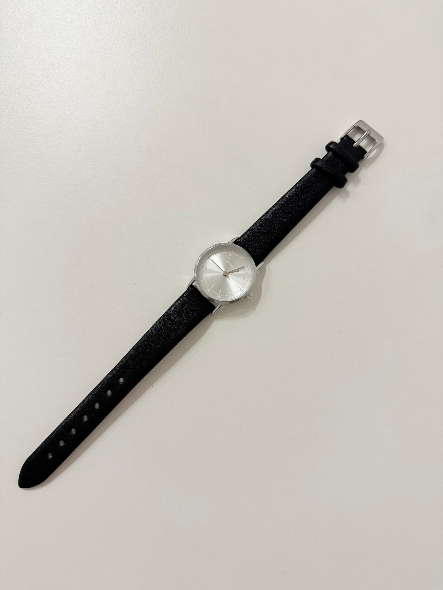 HIDDEN Leather watch