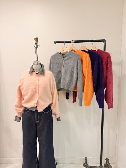 MEI Angora cardigan