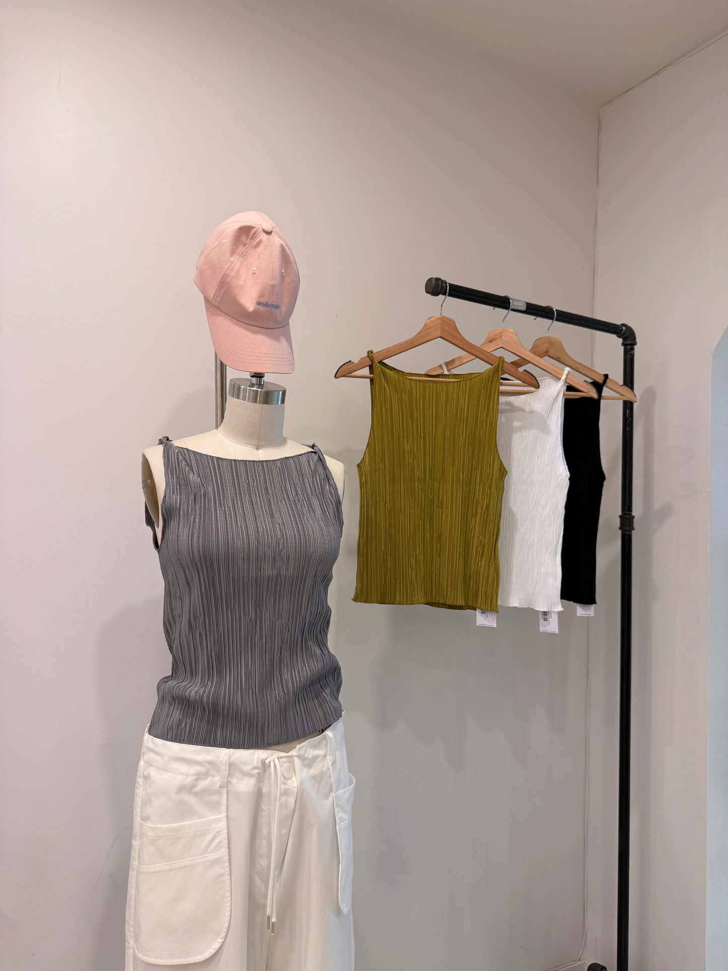 HARRIET Pleated tank