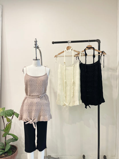 MILOU Crochet dress top