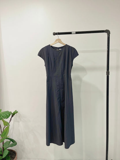 SOPHIE Cap-sleeve midi dress