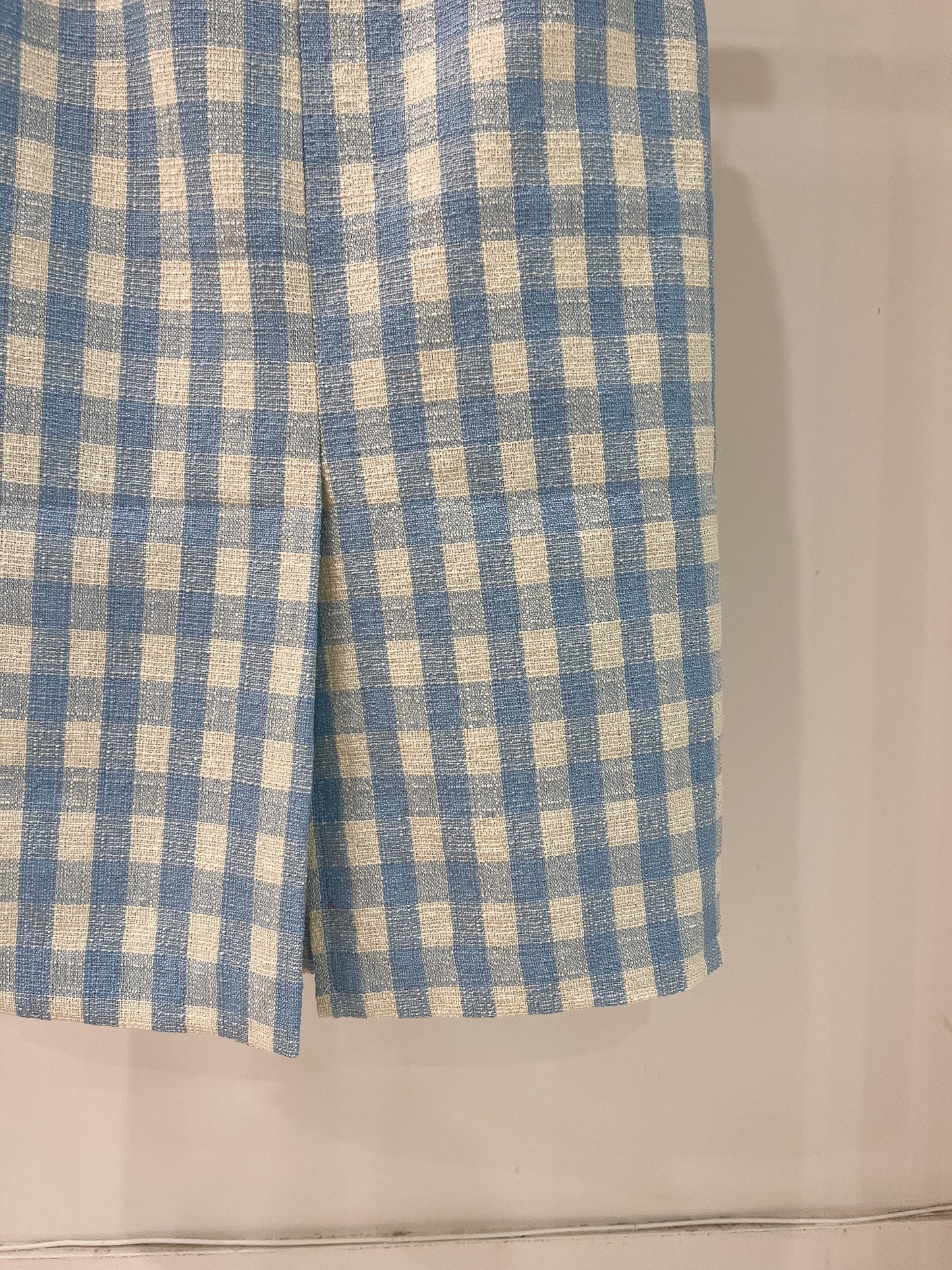 SHAKE Gingham plaid skirt