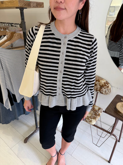 ANNIE Frill cardigan