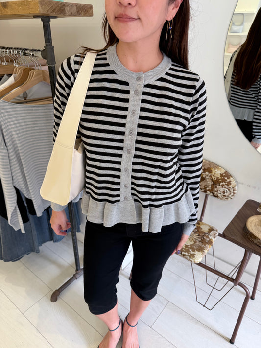ANNIE Frill cardigan