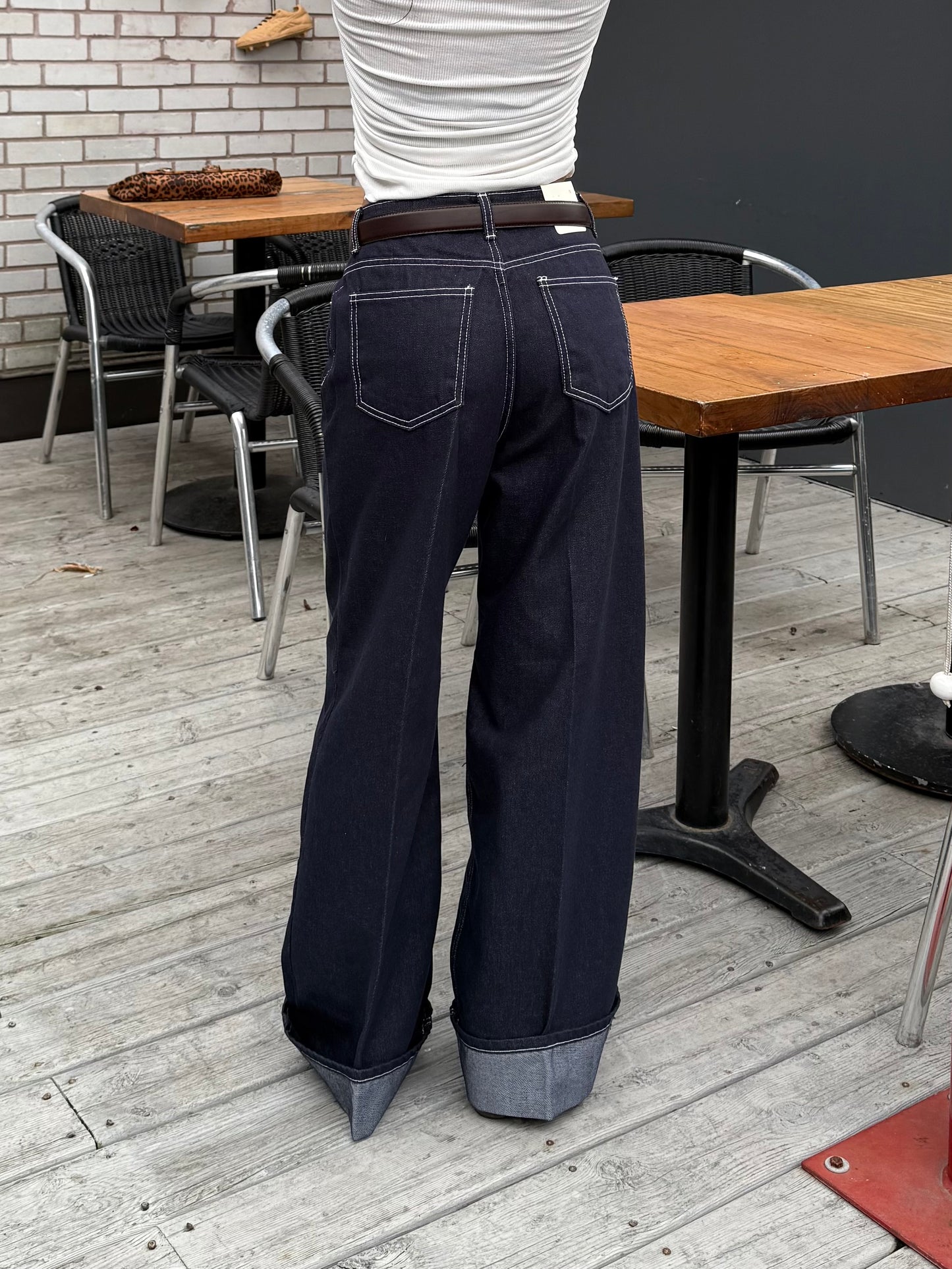 TABI Roll-up jeans
