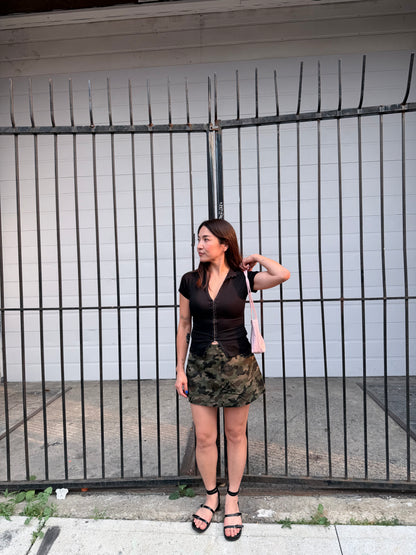 ROBYN Camo skirt