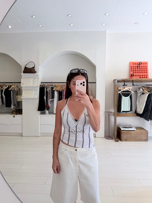 BILLIE Sporty halter top