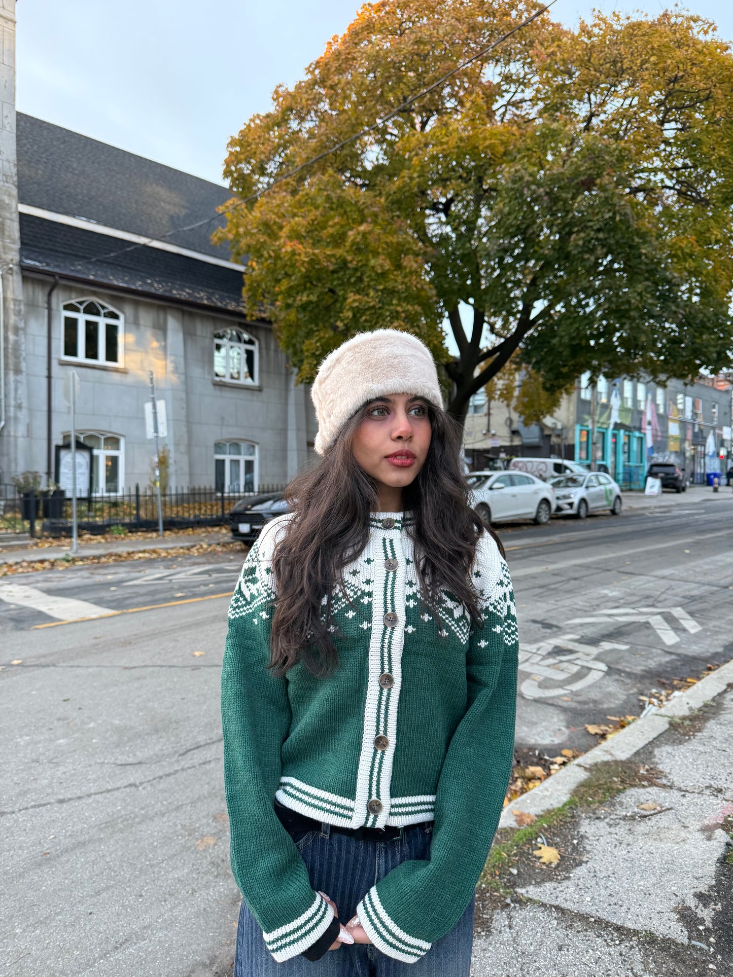 DUNE Nordic cardigan