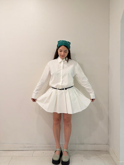 JOSIE Pleated shirtdress