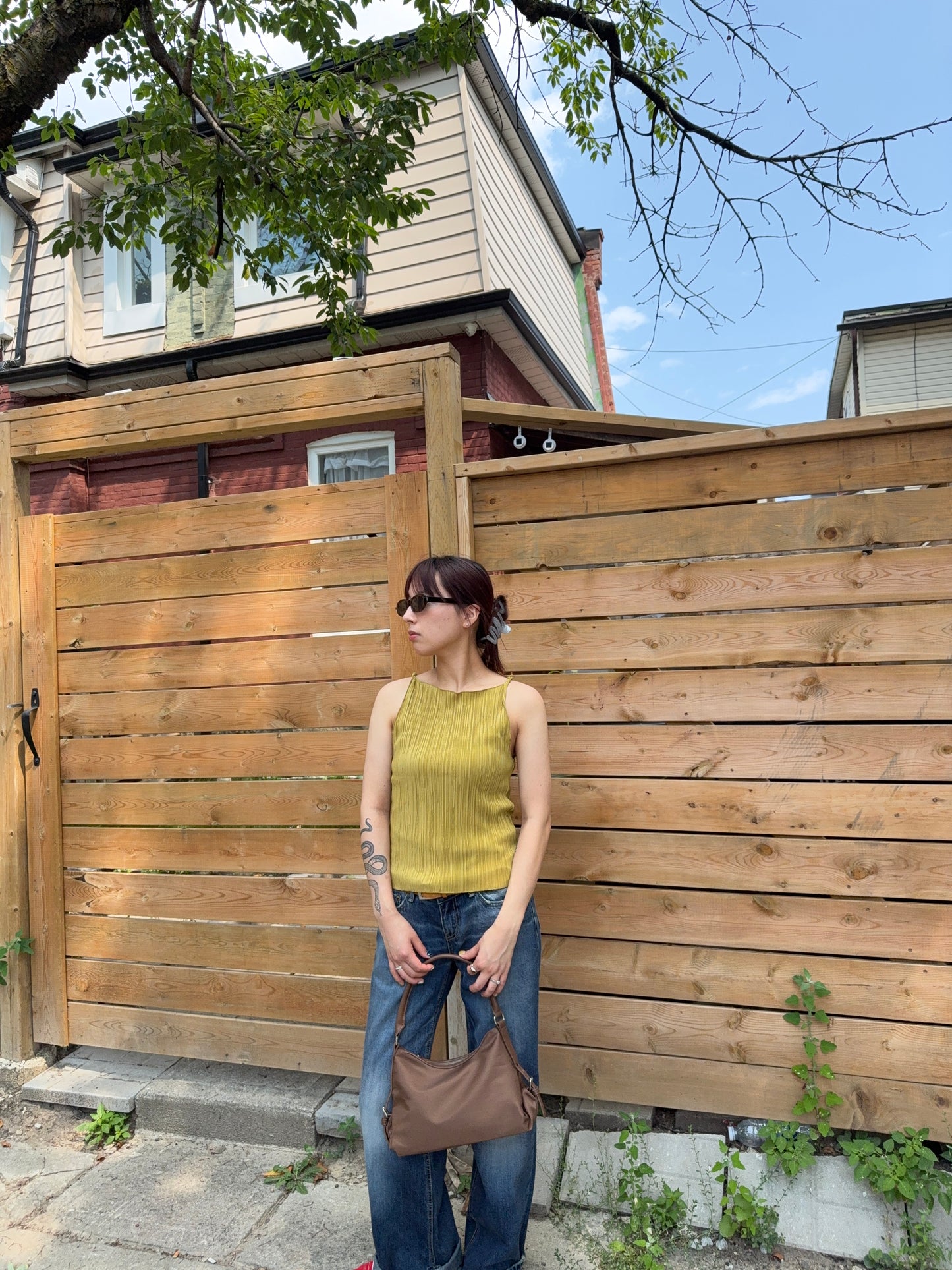 HARRIET Pleated tank