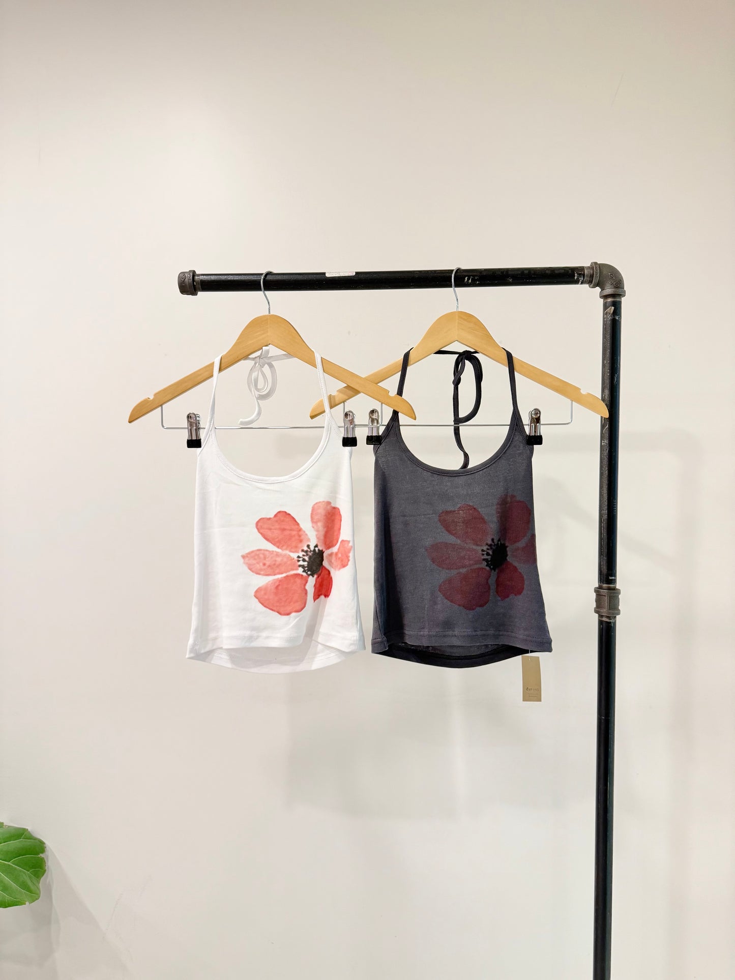 JILLIAN Flower halter top