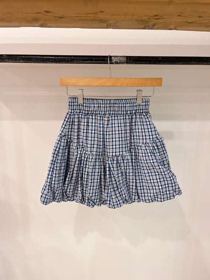 HAZEL Plaid balloon skirt