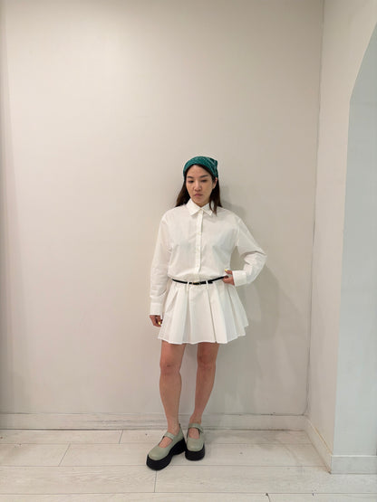 JOSIE Pleated shirtdress