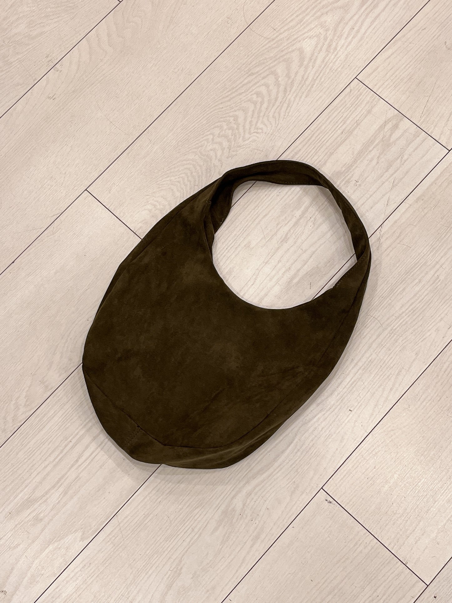 BORIS Suede shoulder bag