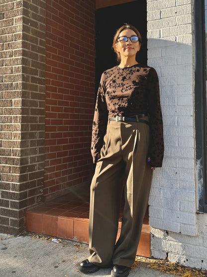 WAIN Jacquard long sleeve