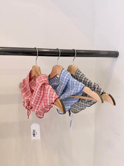 SPIN Plaid scarf