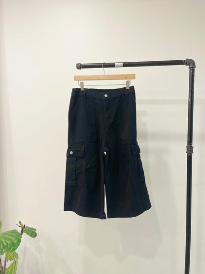 OAK Wide-leg cargo shorts