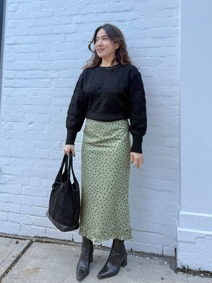 TIDE Cable-knit sweater