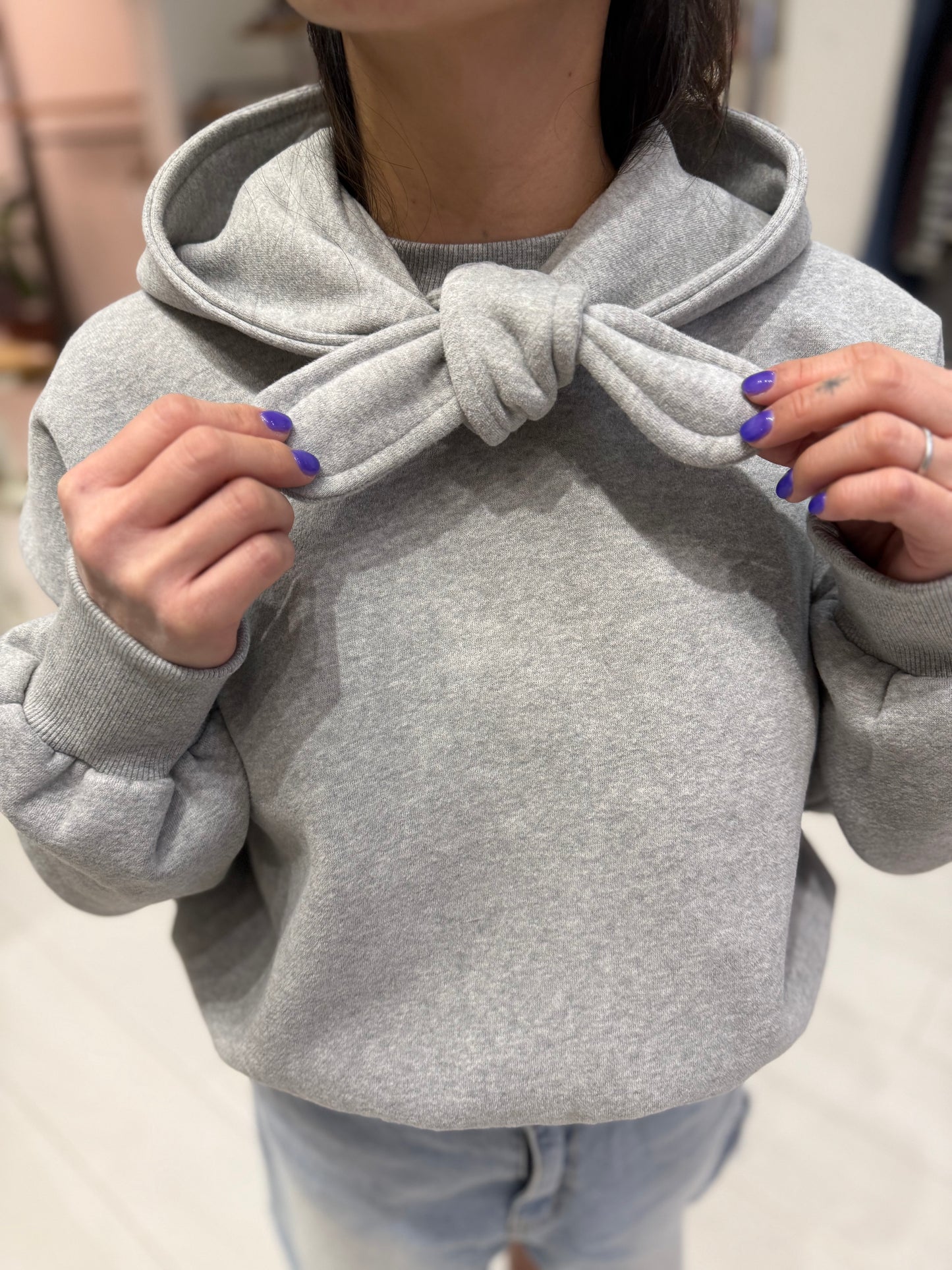 MOMENT Hood + sweatshirt set