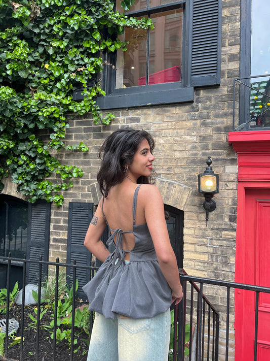 MARA Peplum top