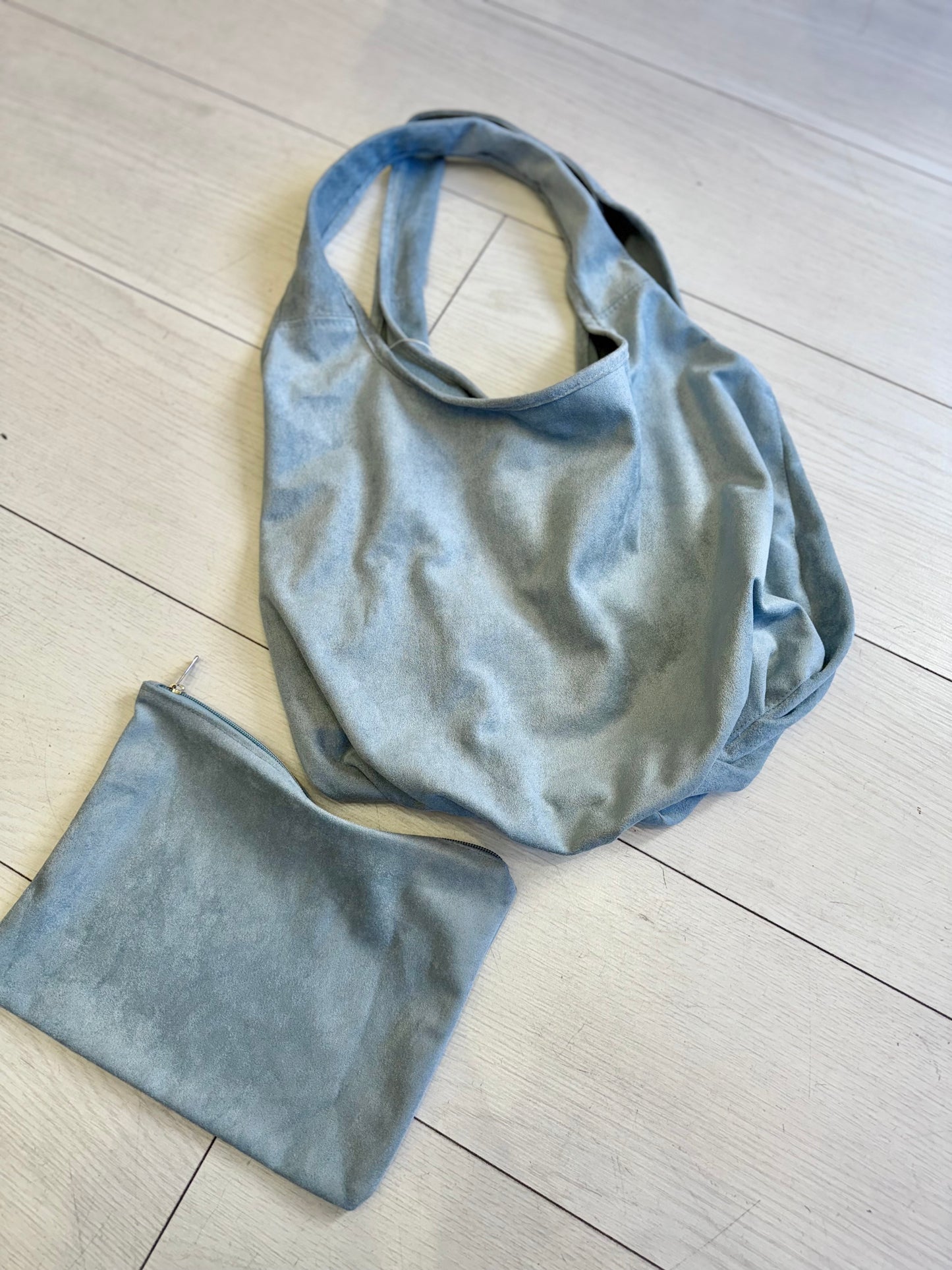 MYDA Suede tote bag
