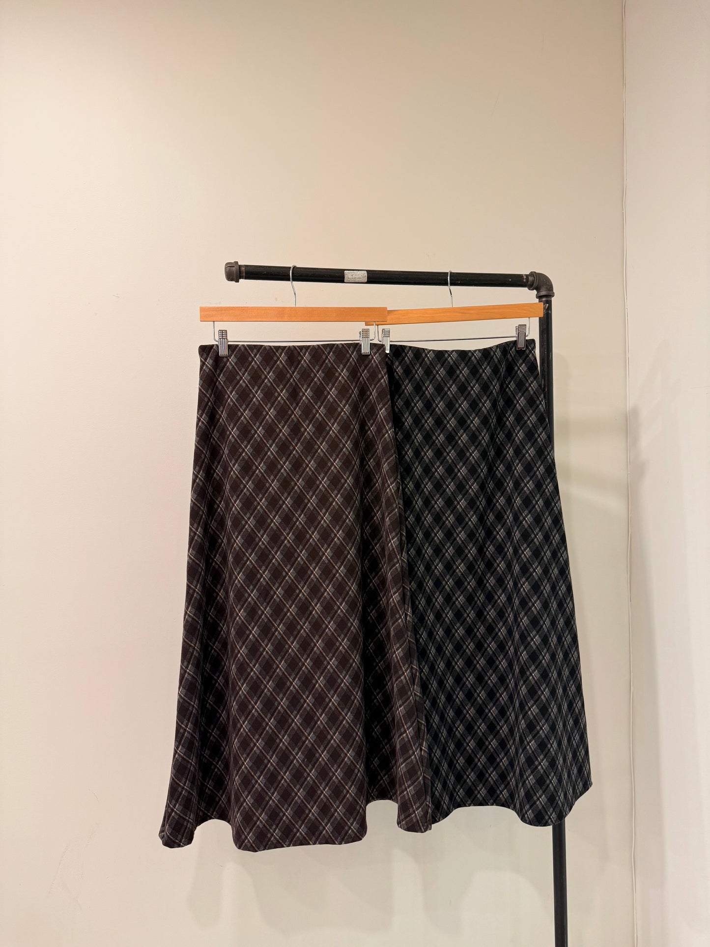 SMART Plaid maxi skirt