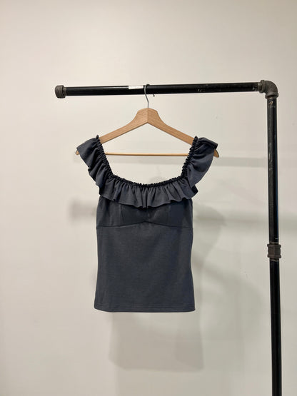 POZE Ruffle tank top