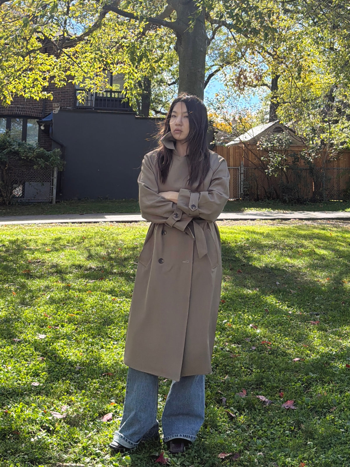 HATTIE Long trench