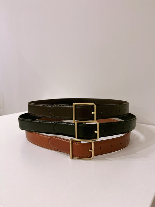 COLBY Leather belt