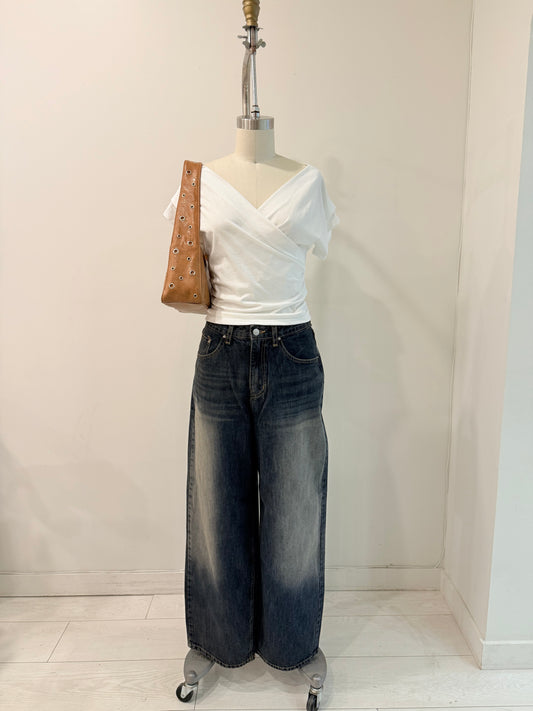 SAM Acid washed baggy jeans