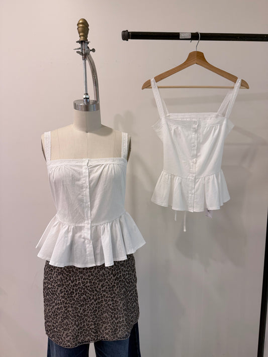 MARLOWE Peplum top