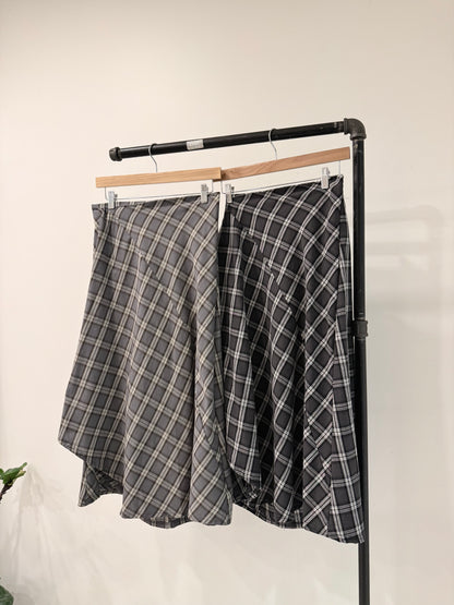 BLAIR Plaid maxi skirt
