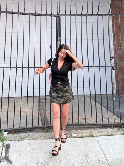 ROBYN Camo skirt