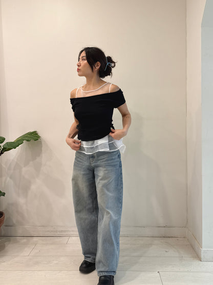 MOOD Sheer top