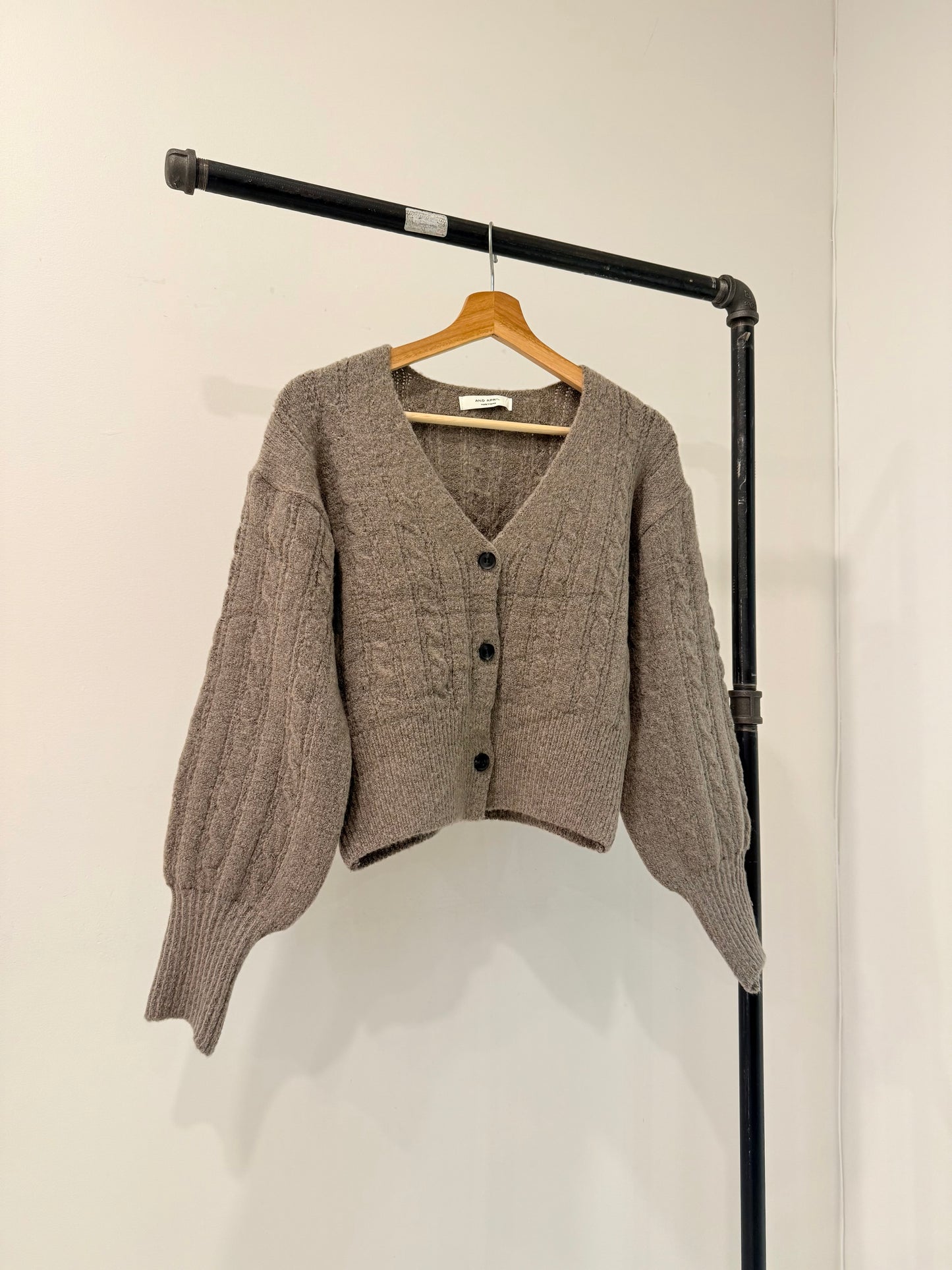 TIDE Cable-knit cardigan