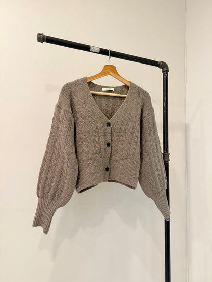 TIDE Cable-knit cardigan