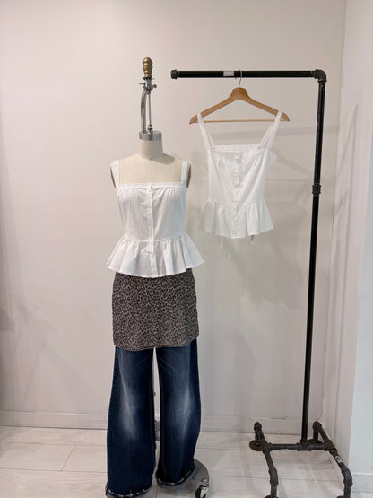 MARLOWE Peplum top