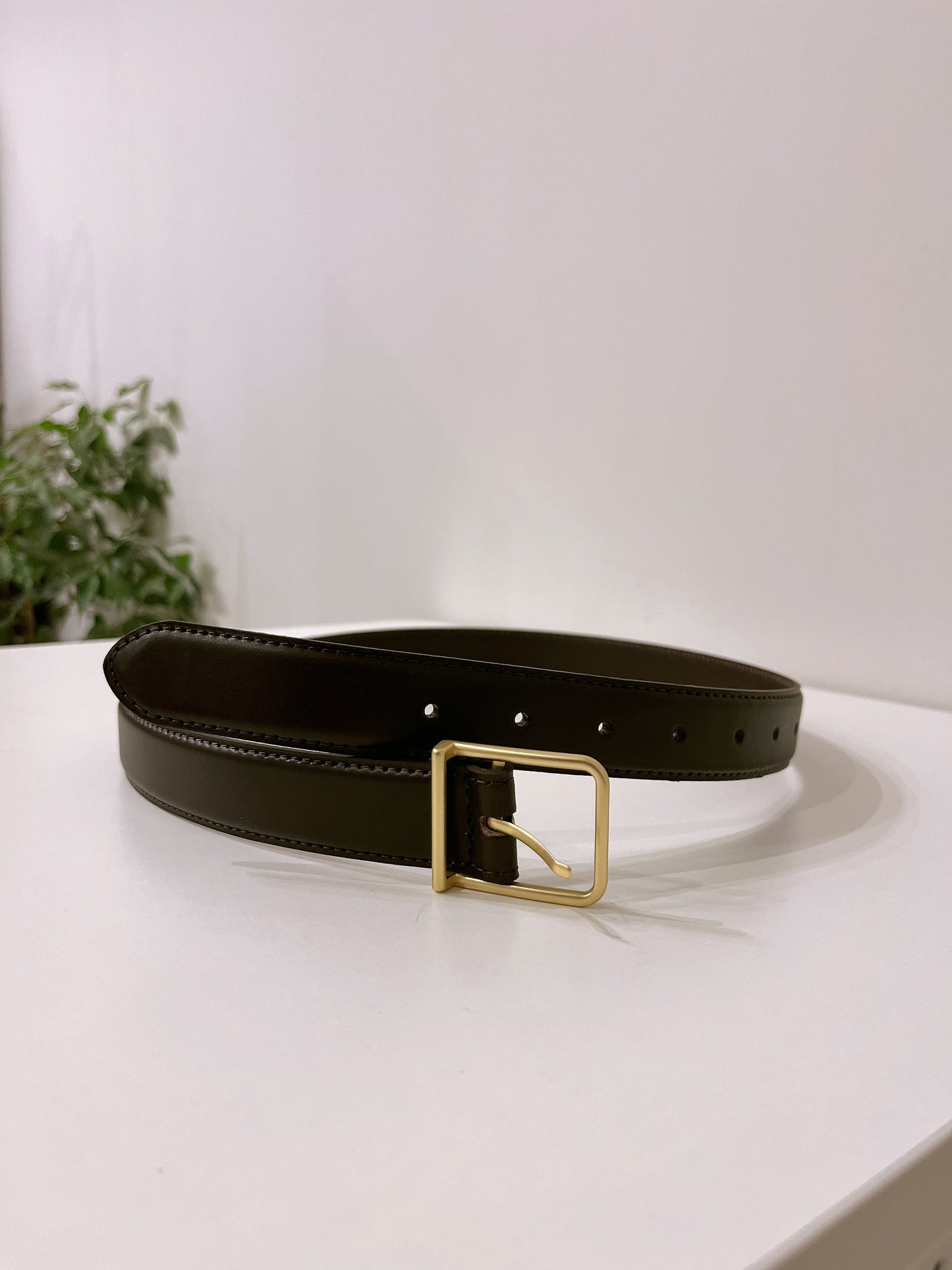 COLBY Leather belt