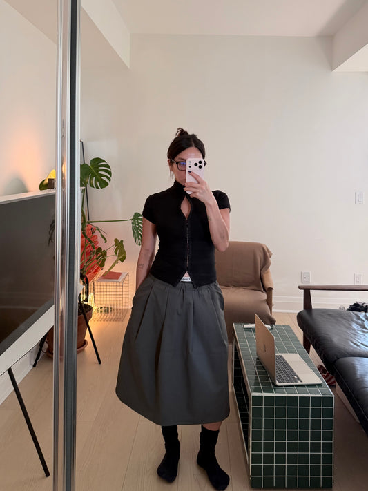 PIPER Pleated skirt