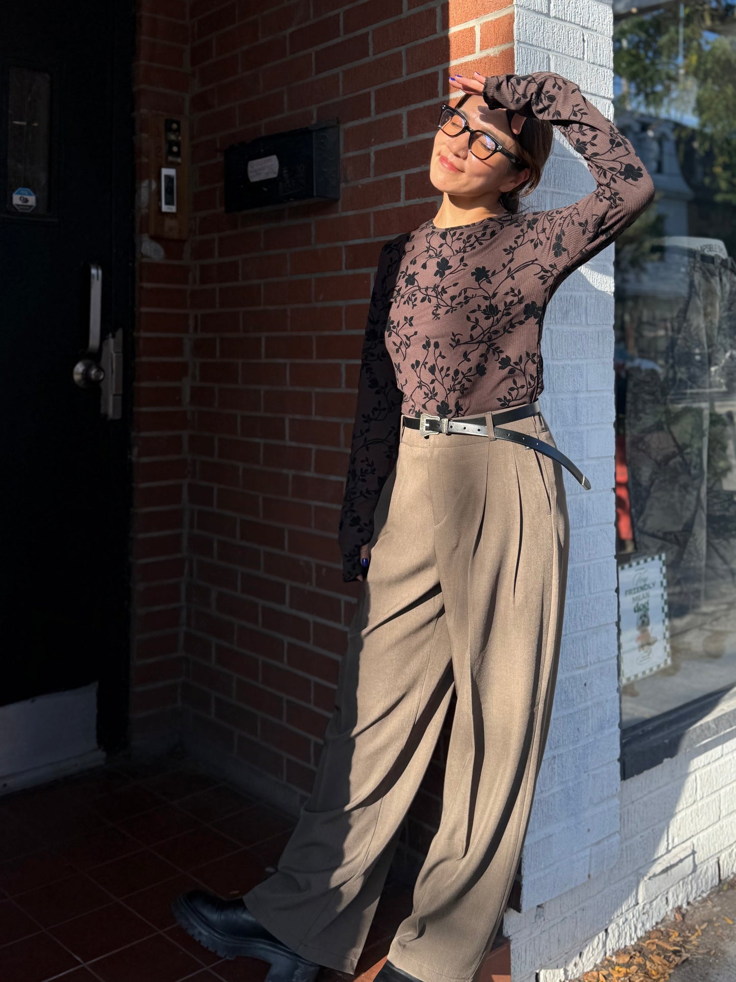 WAIN Jacquard long sleeve