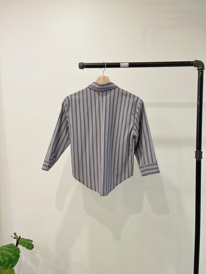 WREN Pinstripe slim shirt