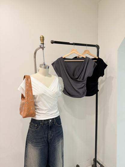 GARA Cinched wrap top