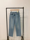 CONIKA Asymmetric zipper jeans