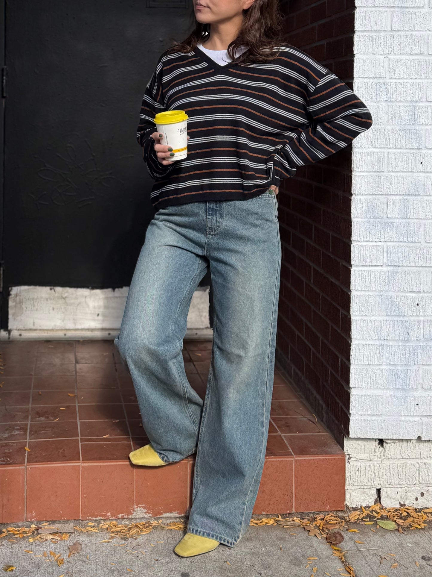 NOMA V-neck wool sweater