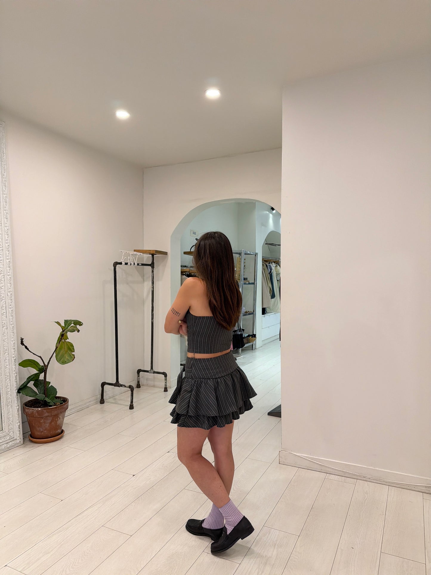 ELLA Pinstripe set