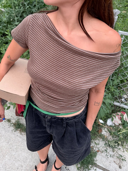 NOOR Striped tee