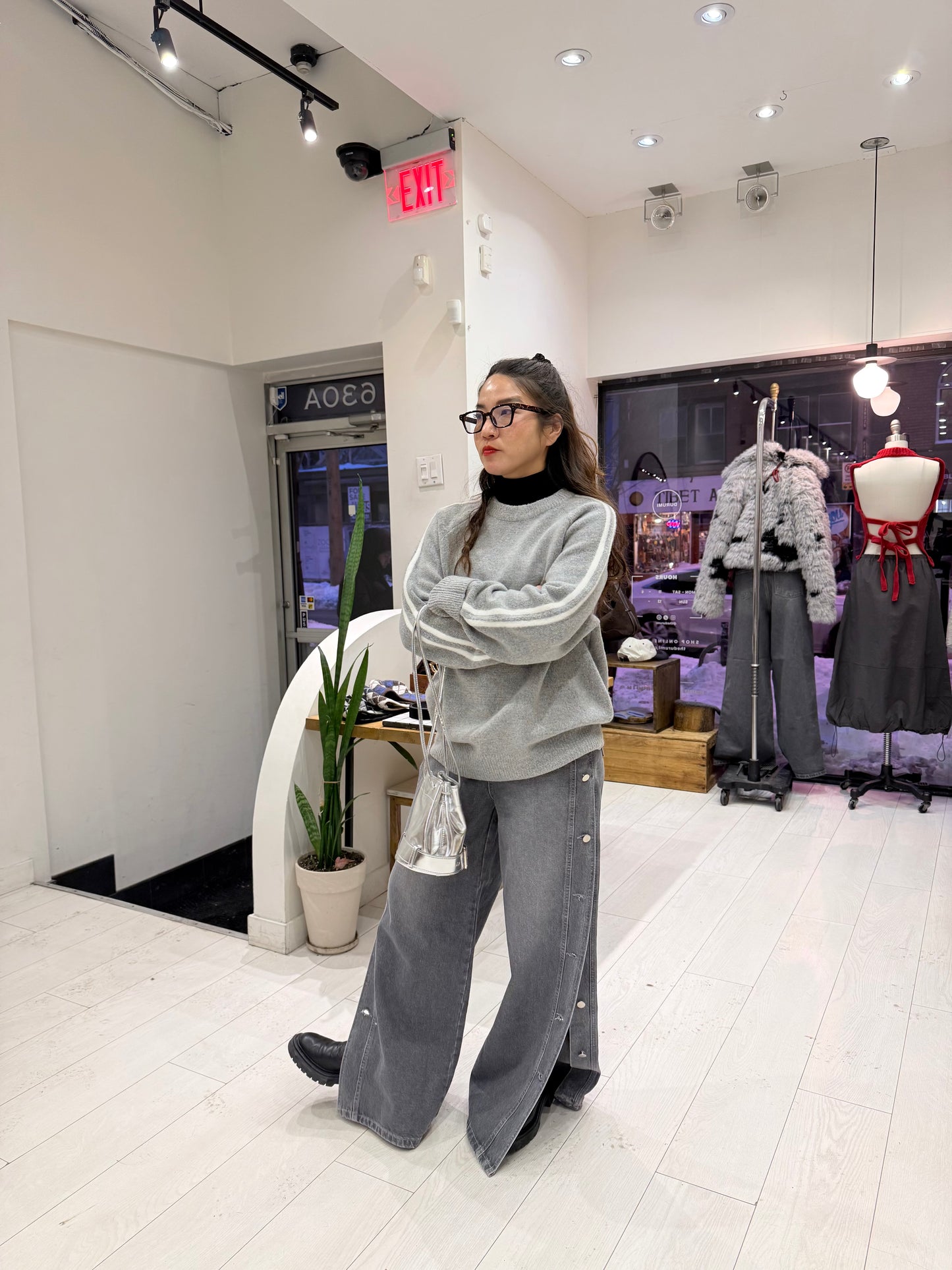 KENT Slit button fly jeans