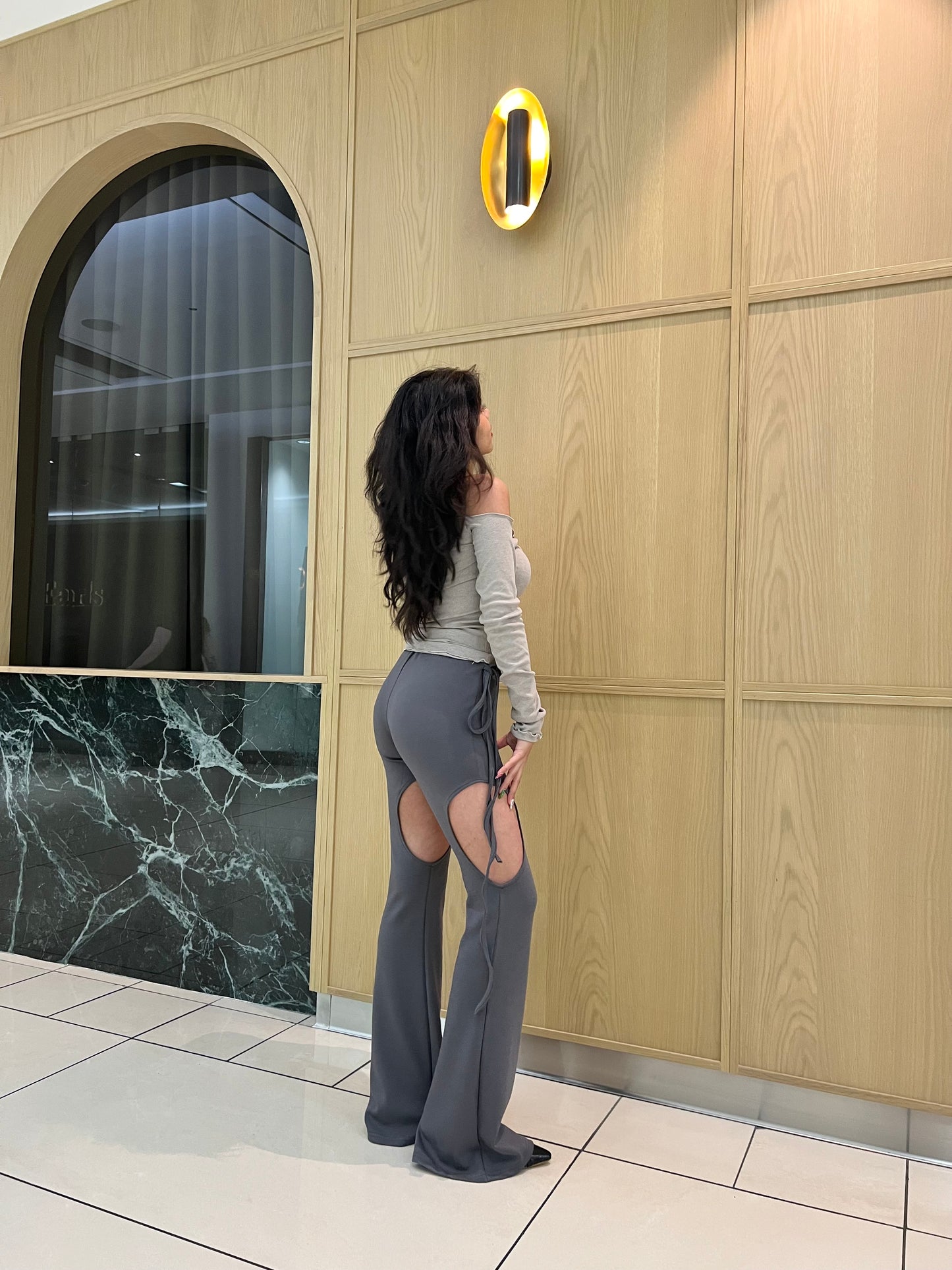 JAMAN Cutout pants